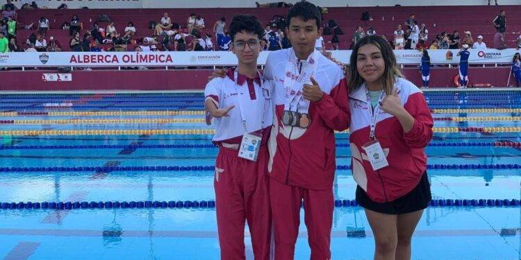 Termina participación de Tamaulipas en para natación con cuatro medallas