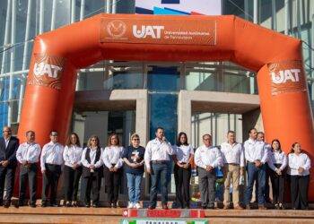 Rector de la UAT preside actividades de aniversario de la Biblioteca Central Victoria