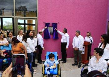 Inaugura gobernador obra en beneficio de niñas y niños del CRIT Altamira