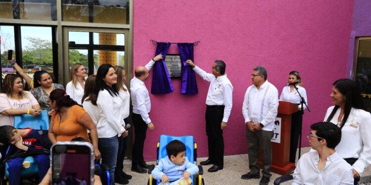 Inaugura gobernador obra en beneficio de niñas y niños del CRIT Altamira