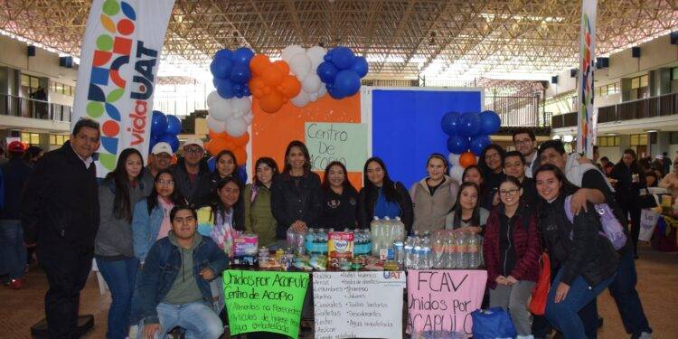 Continúa la UAT sumando apoyos para damnificados por OTIS