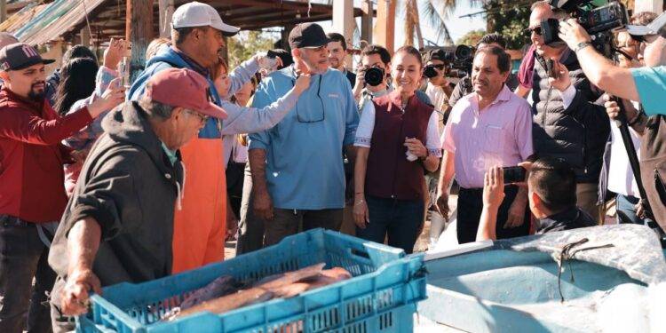 Sector pesquero y acuícola en Sinaloa muestra respaldo a Claudia Sheinbaum
