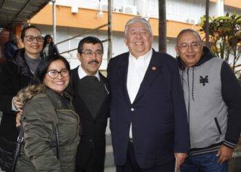 El rector Dámaso Anaya visita facultades de la UAT en el Campus Tampico