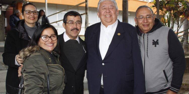 El rector Dámaso Anaya visita facultades de la UAT en el Campus Tampico
