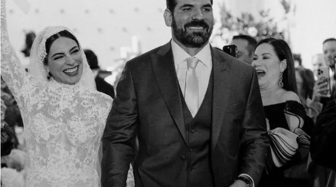 Ana Brenda Contreras y Zacarías Melhem celebran su tan esperada boda religiosa