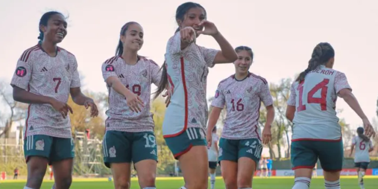 México vence a Canadá y sella su pase para el Mundial Femenil Sub-17