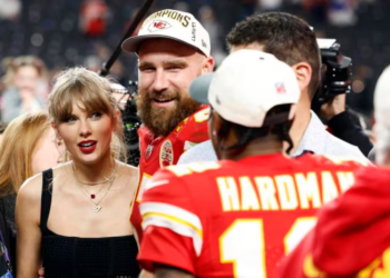 Travis Kelce, el ‘enojón’ de Chiefs y novio de Taylor Swift, desea venir a CDMX: ‘Queremos celebrar’