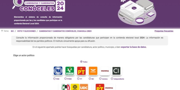 Habilita IEC la página ‘Conóceles’