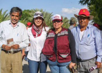 Visita Cecilia Guadiana los municipios de Matamoros y Viesca