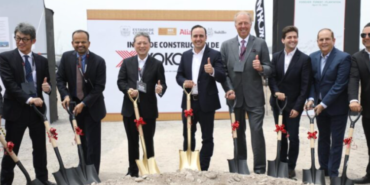 Invierte Yokohama 7 mil mdp en Coahuila