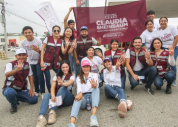 Encabeza Cecilia Guadiana pega de calcas en Acuña