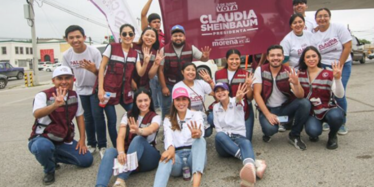 Encabeza Cecilia Guadiana pega de calcas en Acuña