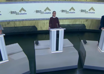 Tercer debate presidencial sin discusión «cara a cara»; INE remueve segmento de réplica entre Sheinbaum, Gálvez y Máynez