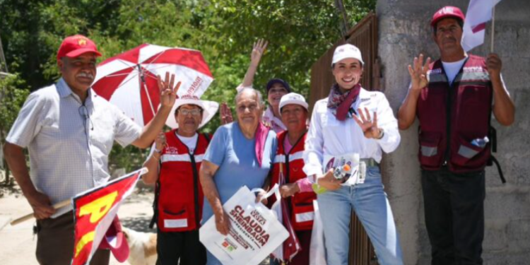 Recorre Cecilia Guadiana el municipio de Ocampo