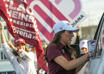 Cecilia Guadiana encabeza Mega Crucero en Saltillo