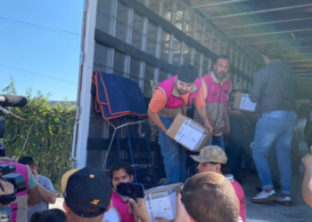 Inicia distribución de paquetes electorales en Coahuila