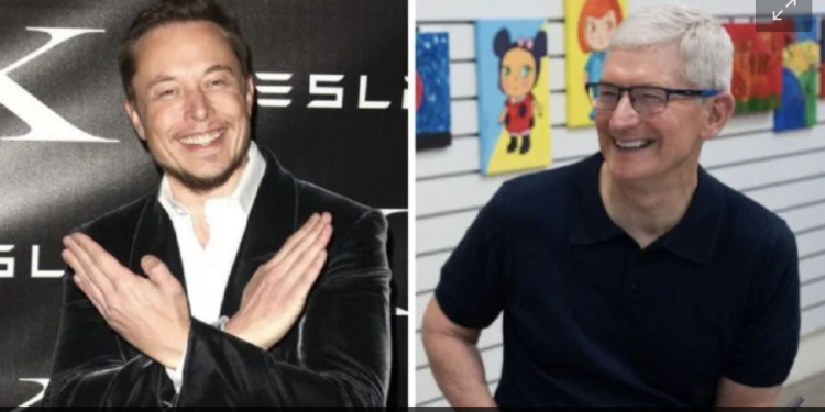 Elon Musk amenaza con vetar en sus empresas todos los dispositivos Apple