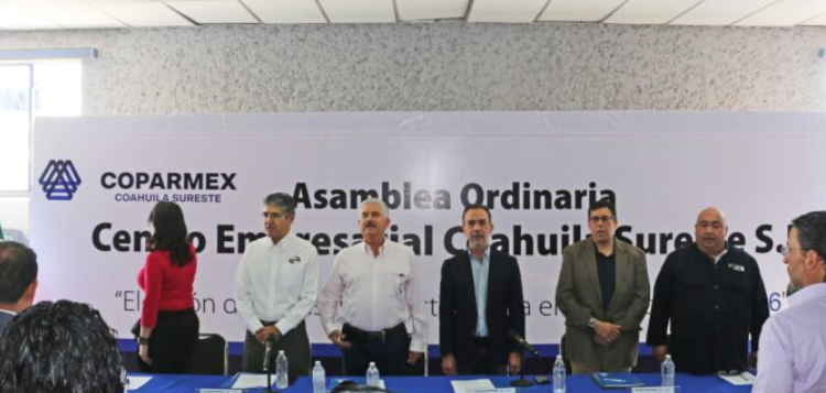 Participa UAdeC en asamblea ordinaria de Coparmex