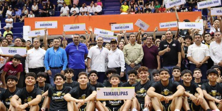 Inauguran en la UAT el Campeonato Nacional de Básquetbol U-14 de la ADEMEBA
