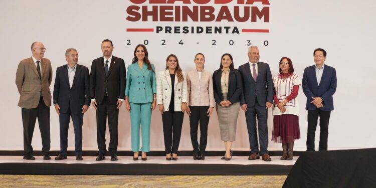 Claudia Sheinbaum y gobernadores del occidente del país plantean agua, carreteras, ferrocarriles y transporte público como proyectos estratégicos