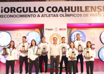 ‘Son atletas coahuilenses orgullo y ejemplo para niños y jóvenes’