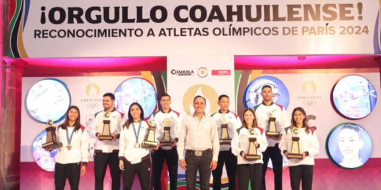 ‘Son atletas coahuilenses orgullo y ejemplo para niños y jóvenes’