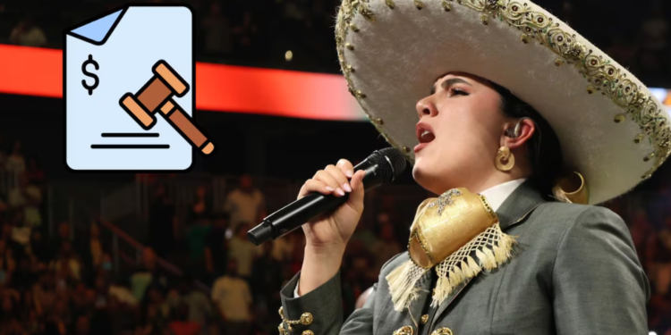 Canelo vs Berlanga: ¿De cuánto es la multa de Camila Fernández por error en Himno Nacional?