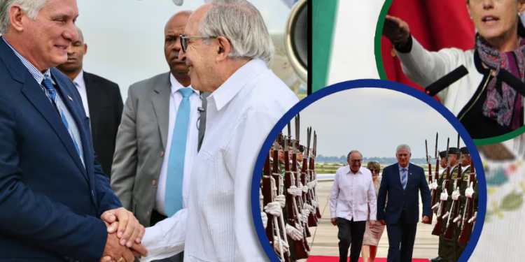 Díaz-Canel, Lula, Castro y Boric llegan a México para investidura de Sheinbaum