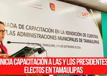 Inicia capacitación a las y los presidentes electos en Tamaulipas