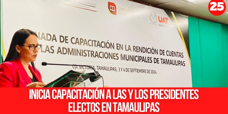 Inicia capacitación a las y los presidentes electos en Tamaulipas