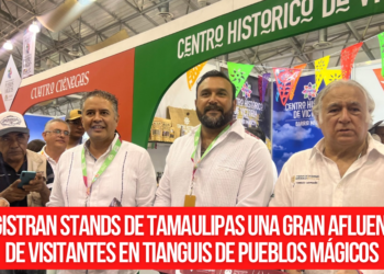 Registran stands de Tamaulipas una gran afluencia de visitantes en Tianguis de Pueblos Mágicos