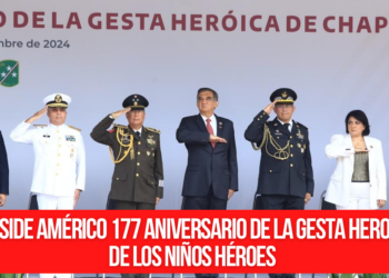 Preside Américo 177 aniversario de la gesta heroica de los Niños Héroes