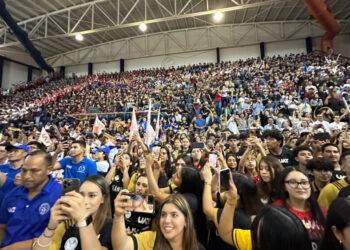 Rector de la UAT inaugura en Reynosa los Juegos Interfacultades 2024 zona norte
