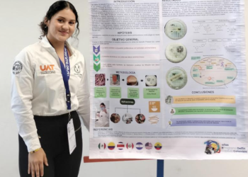 Alumna de la UAT estudia el potencial antimicrobiano de la vaina de mezquite