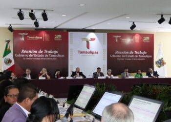 Garantiza gobierno de Américo obra pública para los 43 municipios de Tamaulipas