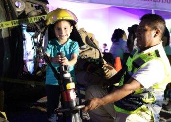 Realiza Protección Civil simulacros de emergencias en la Feria Tamaulipas 2024