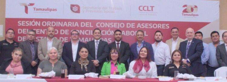 Se reúne Consejo de Asesores del Centro de Conciliación Laboral de Tamaulipas