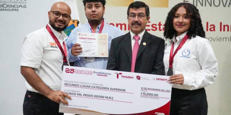 Estudiantes de la UAT destacan en el certamen estatal de creatividad e innovación