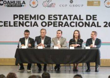 Entrega Coahuila a cinco empresas el Premio Estatal de Excelencia Operacional 2024