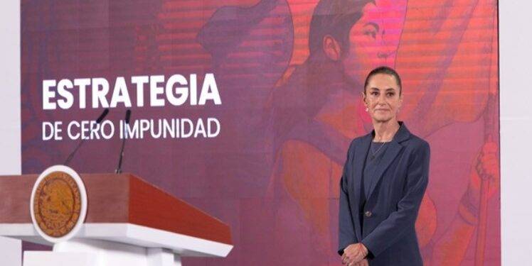 Sheinbaum Confía en que Estrategia de Seguridad Dará Resultados; Llama a Gobernadores a Asumir su Responsabilidad