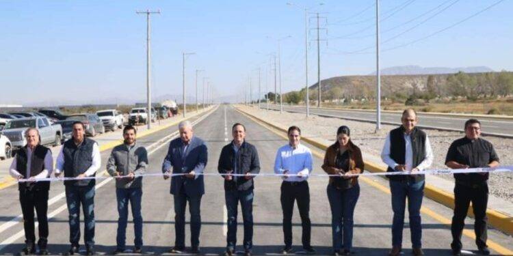 Inauguran primera etapa del bulevar Los Pastores en Coahuila