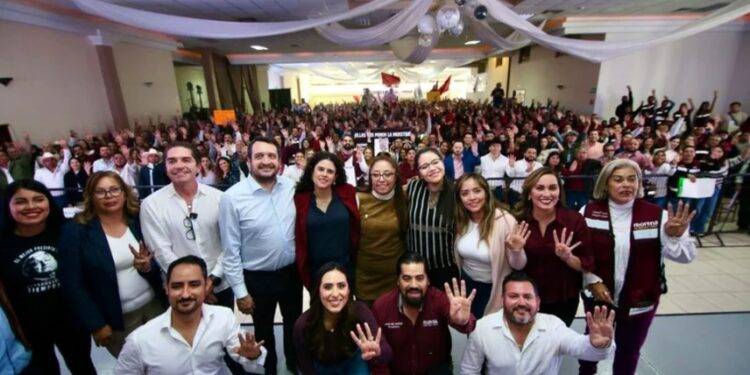 Cecilia Guadiana destaca el liderazgo de Claudia Sheinbaum y la nueva dirigencia de Morena