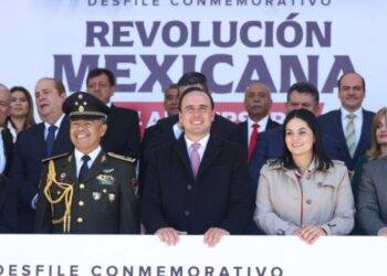 El Gobernador de Coahuila encabeza conmemoración del 114 aniversario desde Piedras Negras