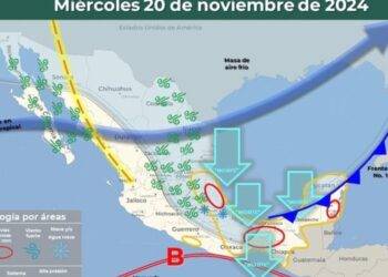 Frente frío traerá descenso de temperatura en Coahuila