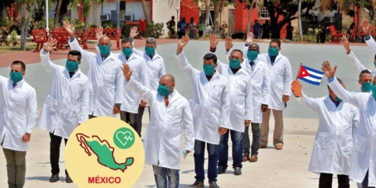 México recibe 199 médicos cubanos para atender comunidades aisladas