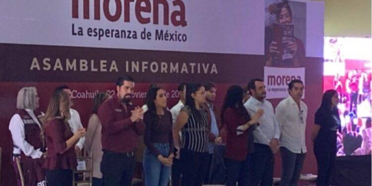 Luisa María Alcalde llama a la unidad y organización en Morena durante su visita a Saltillo