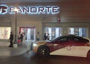 Guardia Estatal proporciona seguridad en cajeros durante Buen Fin 2024