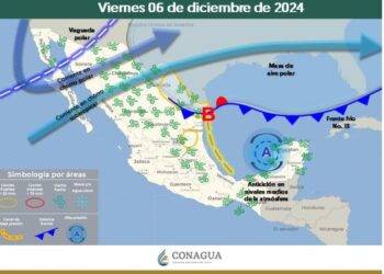 Pronostican bajas temperaturas, chubascos y vientos fuertes en Coahuila por frente frío