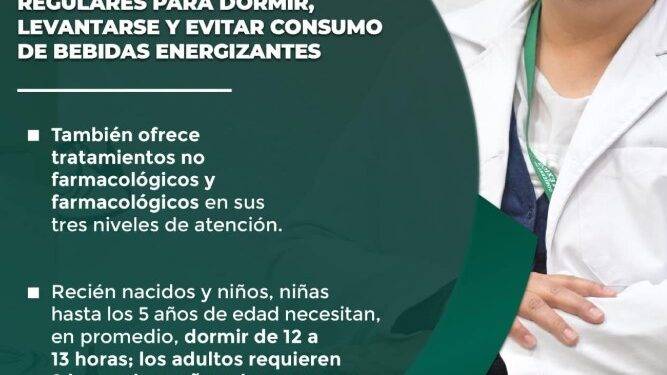 IMSS Coahuila recomienda priorizar horas de sueño para mejorar la salud y el rendimiento diario