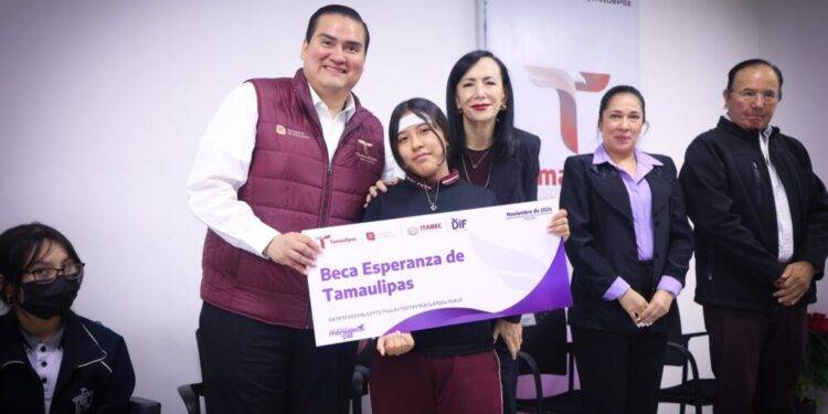Entrega DIF Tamaulipas becas a más de 3 mil estudiantes en condiciones de vulnerabilidad